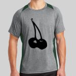 Heather Colorblock Contender ™ Tee Thumbnail