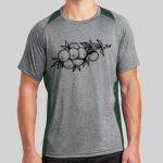 Heather Colorblock Contender ™ Tee Thumbnail