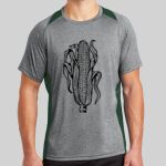 Heather Colorblock Contender ™ Tee Thumbnail