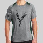 Heather Colorblock Contender ™ Tee Thumbnail