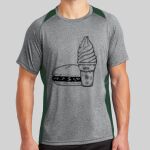 Heather Colorblock Contender ™ Tee Thumbnail