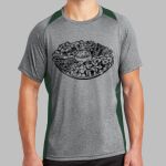 Heather Colorblock Contender ™ Tee Thumbnail