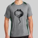 Heather Colorblock Contender ™ Tee Thumbnail