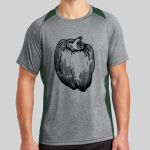 Heather Colorblock Contender ™ Tee Thumbnail