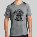 Heather Colorblock Contender ™ Tee Thumbnail