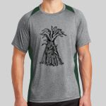 Heather Colorblock Contender ™ Tee Thumbnail