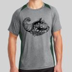 Heather Colorblock Contender ™ Tee Thumbnail