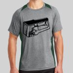 Heather Colorblock Contender ™ Tee Thumbnail