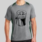 Heather Colorblock Contender ™ Tee Thumbnail