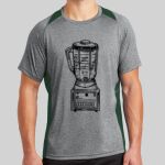 Heather Colorblock Contender ™ Tee Thumbnail