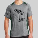 Heather Colorblock Contender ™ Tee Thumbnail