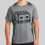 Heather Colorblock Contender ™ Tee Thumbnail