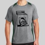 Heather Colorblock Contender ™ Tee Thumbnail