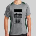 Heather Colorblock Contender ™ Tee Thumbnail