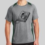 Heather Colorblock Contender ™ Tee Thumbnail