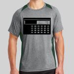 Heather Colorblock Contender ™ Tee Thumbnail