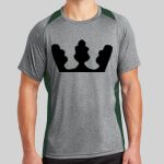 Heather Colorblock Contender ™ Tee Thumbnail