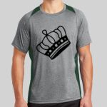 Heather Colorblock Contender ™ Tee Thumbnail