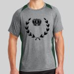 Heather Colorblock Contender ™ Tee Thumbnail