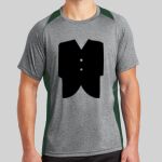 Heather Colorblock Contender ™ Tee Thumbnail