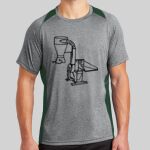 Heather Colorblock Contender ™ Tee Thumbnail