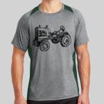 Heather Colorblock Contender ™ Tee Thumbnail