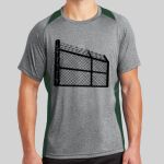 Heather Colorblock Contender ™ Tee Thumbnail