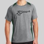 Heather Colorblock Contender ™ Tee Thumbnail