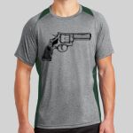 Heather Colorblock Contender ™ Tee Thumbnail