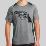 Heather Colorblock Contender ™ Tee Thumbnail