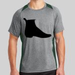 Heather Colorblock Contender ™ Tee Thumbnail