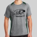 Heather Colorblock Contender ™ Tee Thumbnail