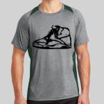 Heather Colorblock Contender ™ Tee Thumbnail