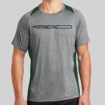 Heather Colorblock Contender ™ Tee Thumbnail