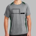 Heather Colorblock Contender ™ Tee Thumbnail