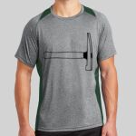 Heather Colorblock Contender ™ Tee Thumbnail