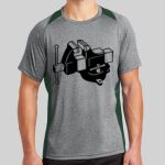 Heather Colorblock Contender ™ Tee Thumbnail