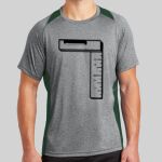 Heather Colorblock Contender ™ Tee Thumbnail