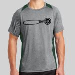 Heather Colorblock Contender ™ Tee Thumbnail