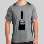 Heather Colorblock Contender ™ Tee Thumbnail