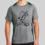 Heather Colorblock Contender ™ Tee Thumbnail