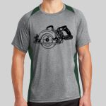 Heather Colorblock Contender ™ Tee Thumbnail