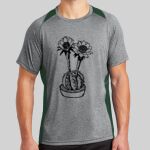 Heather Colorblock Contender ™ Tee Thumbnail