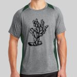 Heather Colorblock Contender ™ Tee Thumbnail