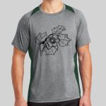 Heather Colorblock Contender ™ Tee Thumbnail