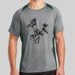 Heather Colorblock Contender ™ Tee Thumbnail