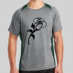 Heather Colorblock Contender ™ Tee Thumbnail