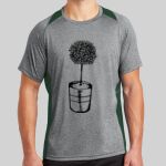 Heather Colorblock Contender ™ Tee Thumbnail