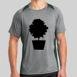 Heather Colorblock Contender ™ Tee Thumbnail