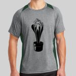 Heather Colorblock Contender ™ Tee Thumbnail